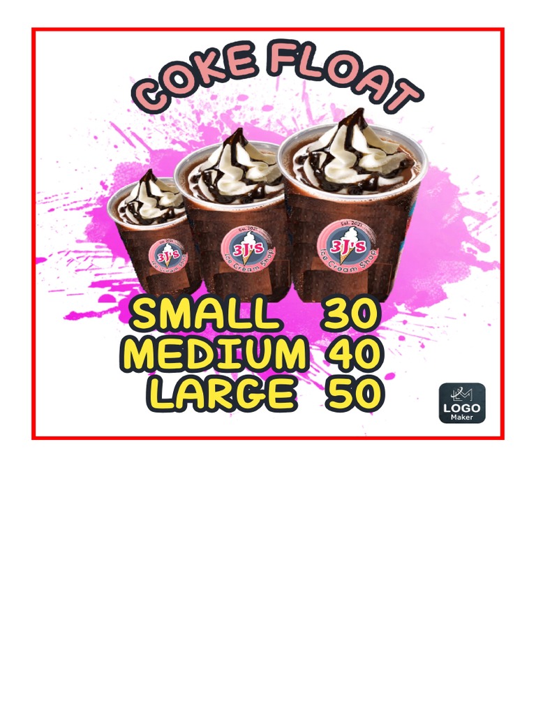 Ice Cream Prices PDF