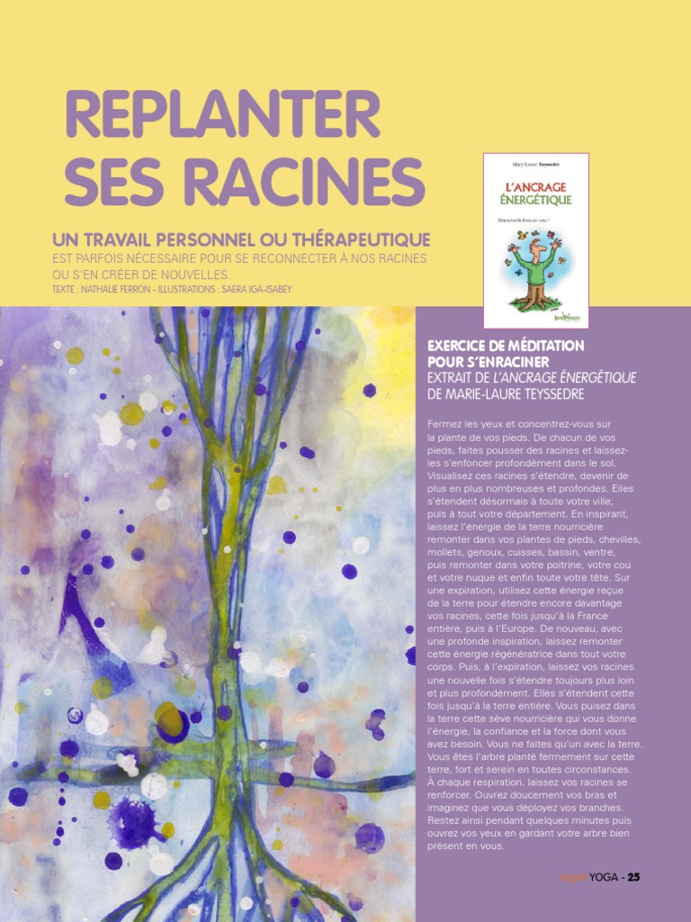 Méditation pour un enracinement profond | PDF | Racine