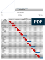 Cronograma de Obra