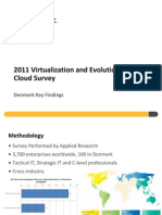 Symantec 2011 Enterprise Cloud Study PRESS DECK - Denmark