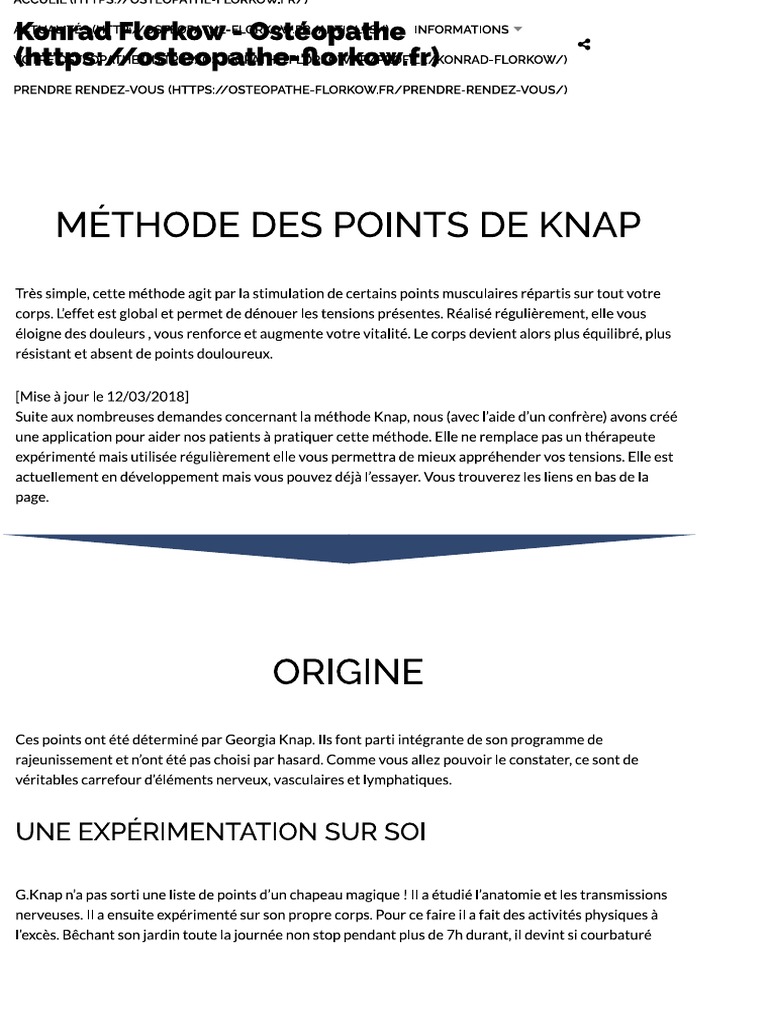Points de Knap: Guide Complet | PDF