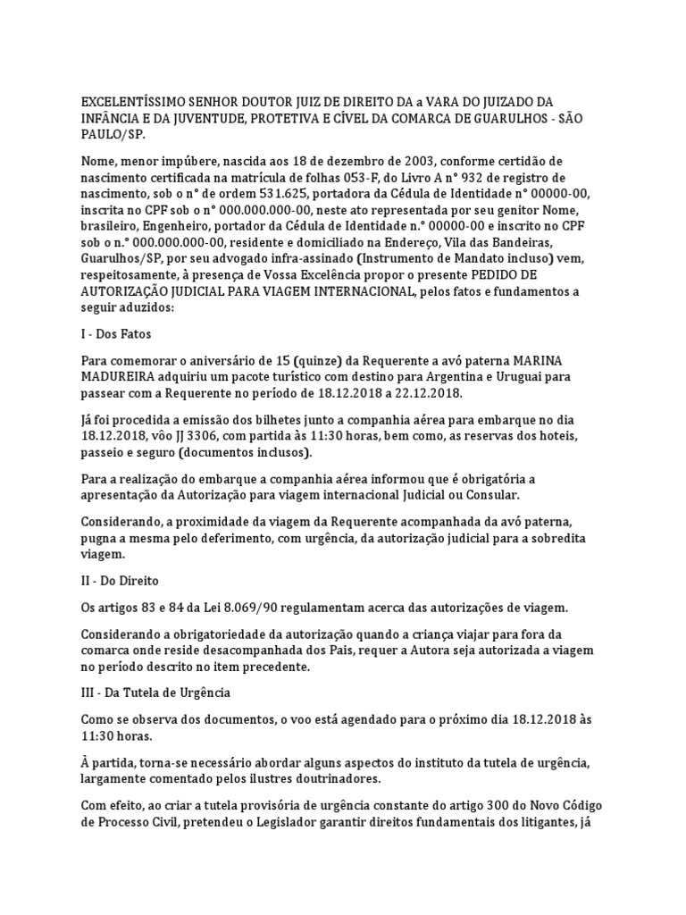 peti-o-inicial-tjsp-a-o-pedido-de-autoriza-o-judicial-para