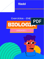 Exercicios Enem - Biologia - Unidade 1