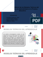 Modelos Teóricos Del Aprendizaje y Su Aplicabilidad en La Práctica Educativa