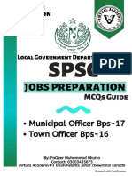 Municipal & Town Officer #SPSC