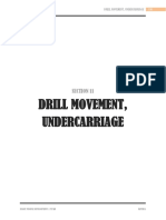 Section 11 Drill Movement, Undercarriage