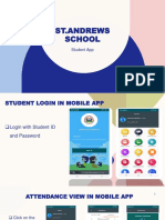 (Homework-Attendance-diary-fee) Mobile App and Browser PPT For Parents