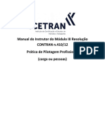 Manual Instrutor Prática de Pilotagem Profissional Mototaxi e Motofrete 2