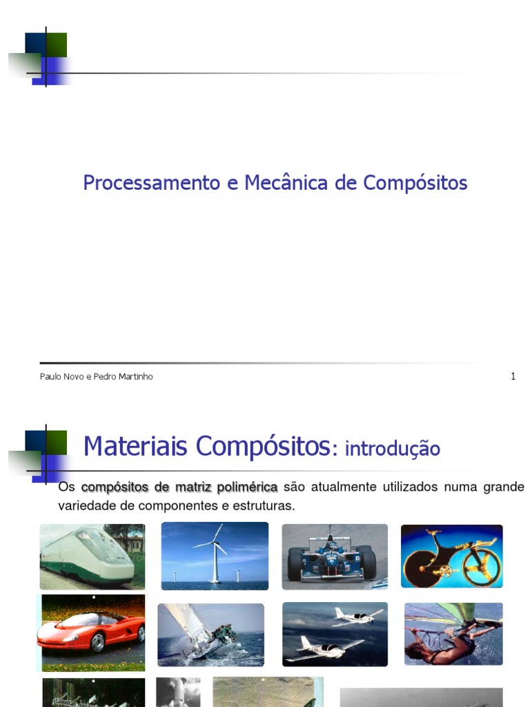 1 - Materiais - Compósitos | Download grátis PDF | Material composto ...