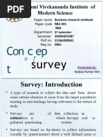 Concept of Servey