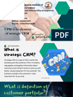 CPM in Strategic CRM