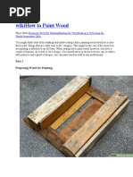 Wood Surfaces