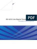 DS-6211 Lite Digital Trunking System Product Description V6.5.00 - Eng