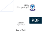 Llbm2001 - Law of Tort 1