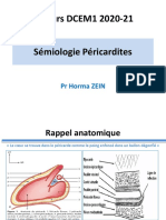 Sémiologie Péricardites