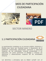 Mecanismos de Participación Ciudadana