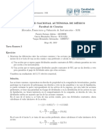 Universidad Nacional Autónoma de México Facultad de Ciencias Mercados Financieros y Valuación de Instrumentos - 9191
