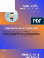 Demissão Justa Causa