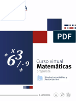 Matematicas - Sem1 - Tema3 - Productos Notables y Factorizacion