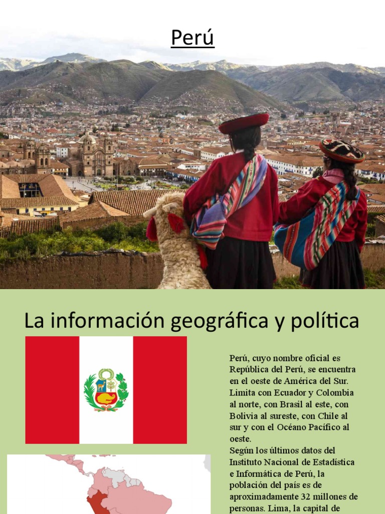 Geografía y Cultura de Perú | PDF