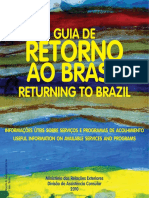 Cartilha Retorno Ao Brasil Geral - 1