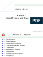 Digital Systems and Binary Numbers