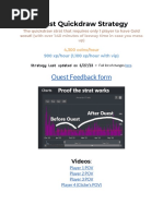 Quickdraw Strategy for TDS | PDF