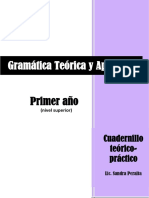 Peralta S. 2021 Gramatica Teorica y Aplicada I. Cuadernillo Teorico-Practico Nivel Superior