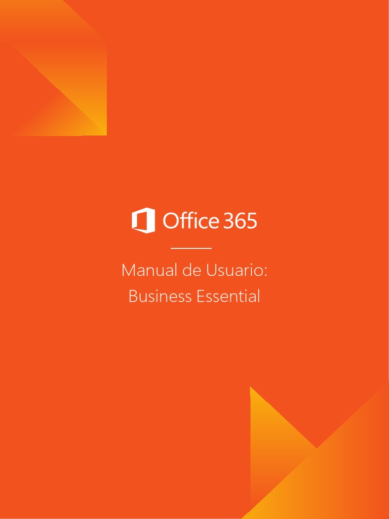 Manual de Office 365 Business Essentials | PDF | Microsoft Office ...