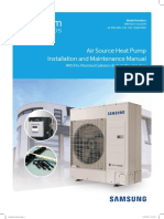 Air Source Heat Pump Installation and Maintenance Manual With Pre-Plumbed Cylinders & Underfloor Heating