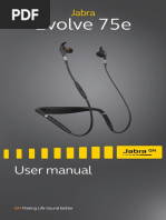 Jabra Evolve2 85 User Manual - EN - English - RevE | PDF | Bluetooth | Usb