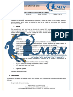 SST-PR-20 Procedimiento de Gestión Del Cambio