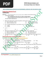 FAST Entry Test Past Papers Guide | PDF