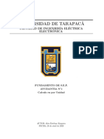 Universidad de Tarapacá: Facultad de Ingeniería Eléctrica Electrónica