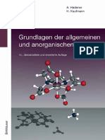 Alfons Hädener, Heinz Kaufmann - Grundlagen Der Allgemeinen Und Anorganischen Chemie, 14. Auflage (2006)