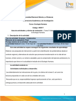 Guía de Actividades y Rúbrica de Evaluación Tarea 5 Video Aplicaciones de La Ecología Humana