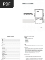 Growatt SPF 6000T DVM Manual de Usuario