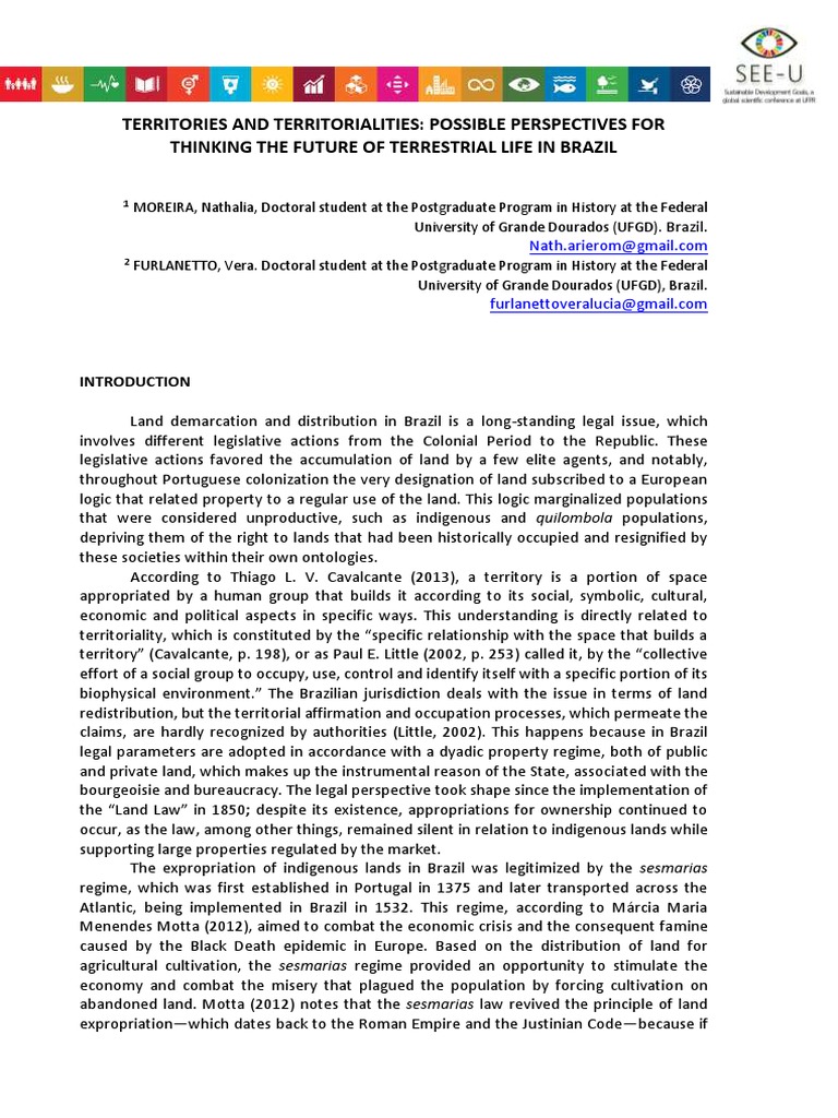 Future of Land Rights in Brazil | PDF | Anthropology | Brazil