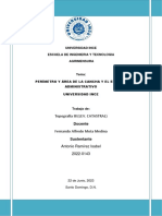 PERÍMETRO Y ÁREA DE LA CANCHA Y EL EDIFICIO ADMINISTRATIVO-Antonio Ramirez Isabel 2022-0143