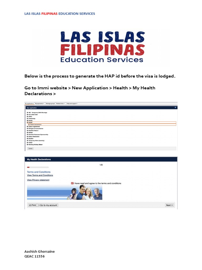 Steps To Generate HAP ID Template PDF