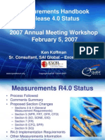 R4 Measurements Update