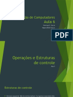 06 - Programação de Computadores - Estruturas de Seleção