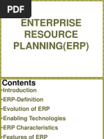 Enterprise Resource Planning (Erp)