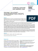 Role Perception of Infection Control Link Nurses A Multi-Centre Qualitative Study