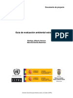 CEPAL (2009)-Guía de Evaluación Ambiental Estratégica