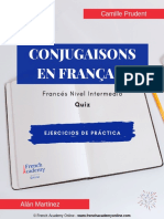 Conjugaison Quiz Ejercicios Francés