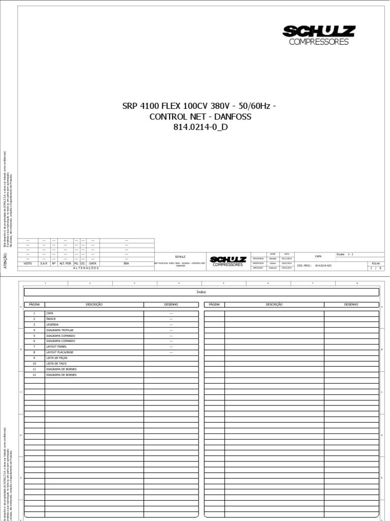 Diagrama Elétrico SRP 4100 Schulz | PDF | Eletrônicos | Máquinas