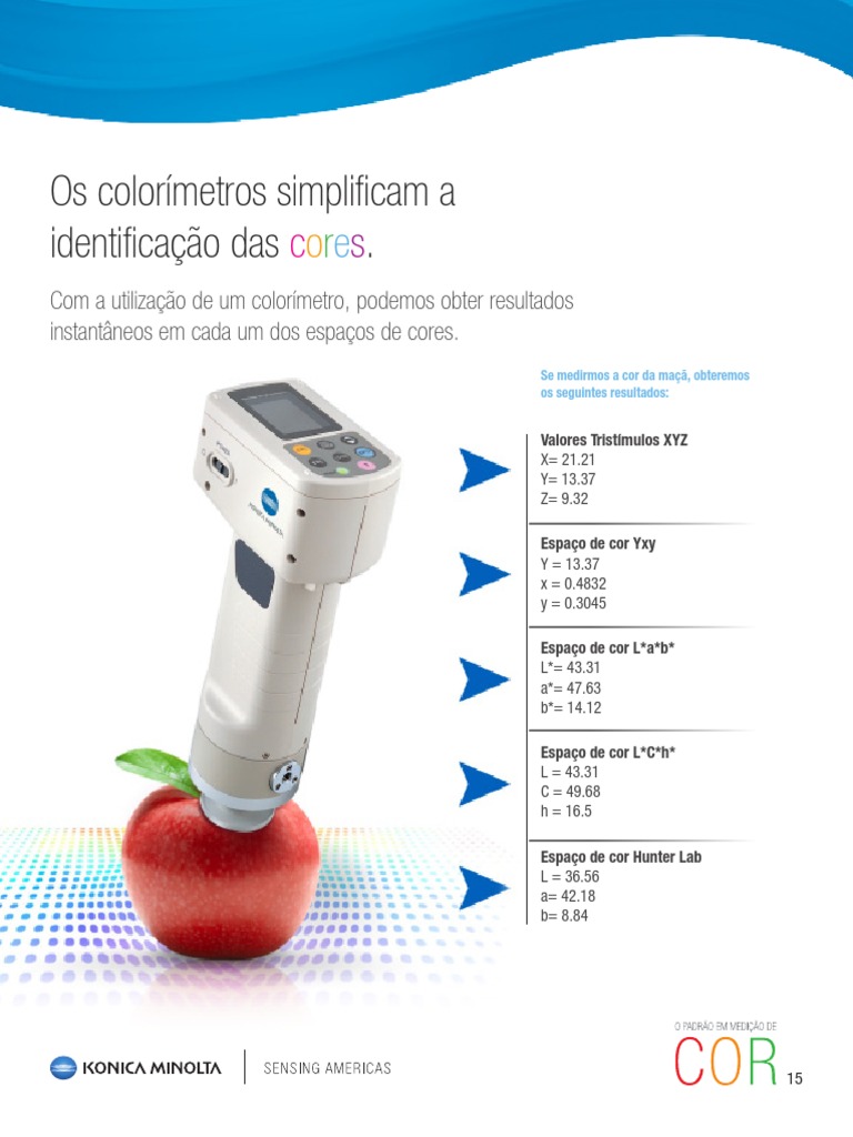 Material de Colorimetro | PDF | Cor | Vermelho