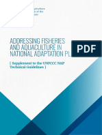 Nap Technical Guideline - Addressing Fisheries and Aquaculture