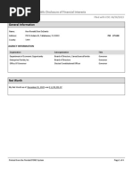 Gov. Ron DeSantis Financial Disclosure